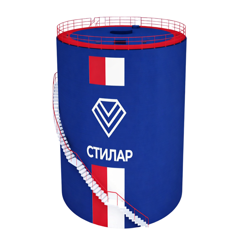 Цельносварной резервуар РВС  25 м³ от завода-производителя